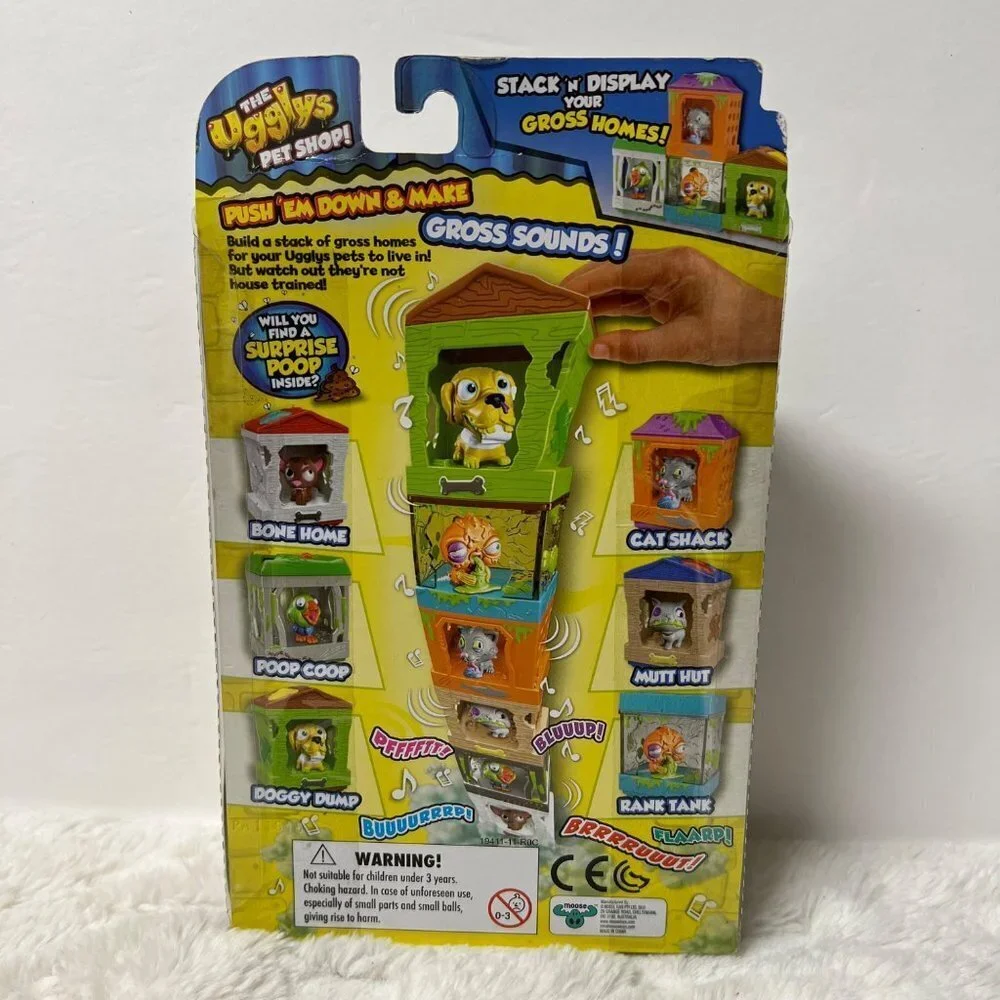 THE UGGLYS PET SHOP SERIES 1 CHUCKY CHIHUAHUA EXCLUSIVE MOOSE TOYS